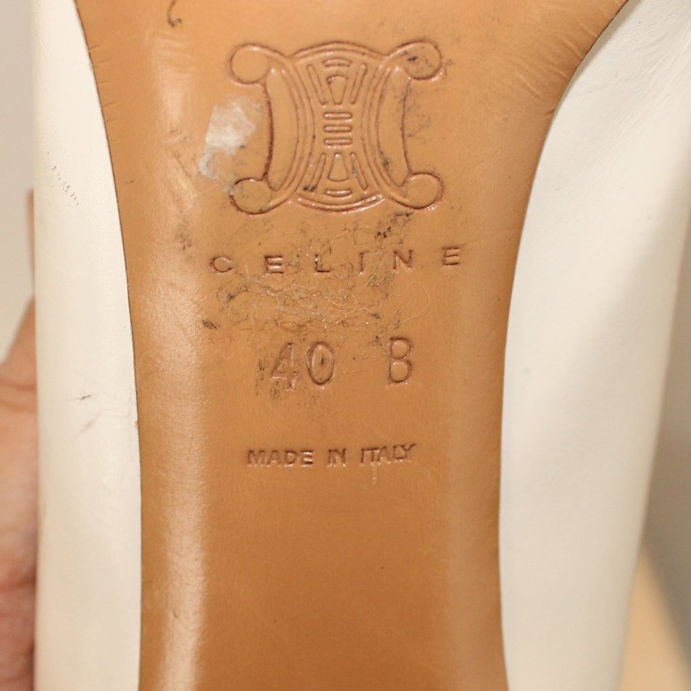 Celine white pump - Picture 5 of 5